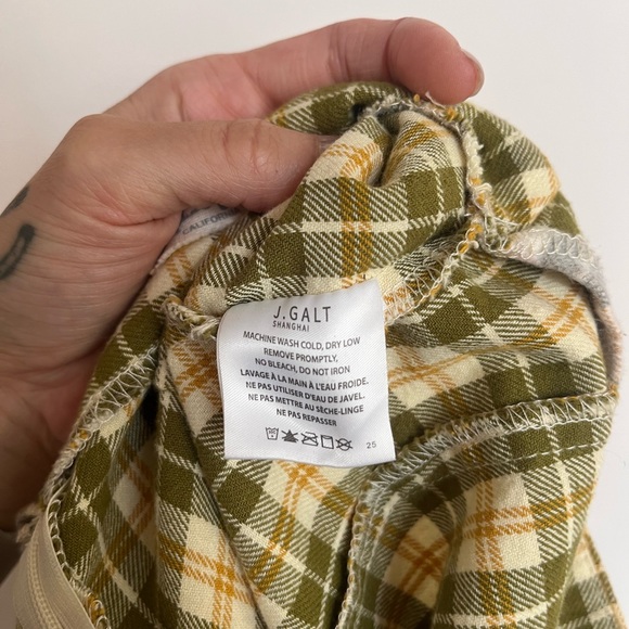 Brandy Melville/ John Galt Plaid Mini Skirt XS - Picture 8 of 8
